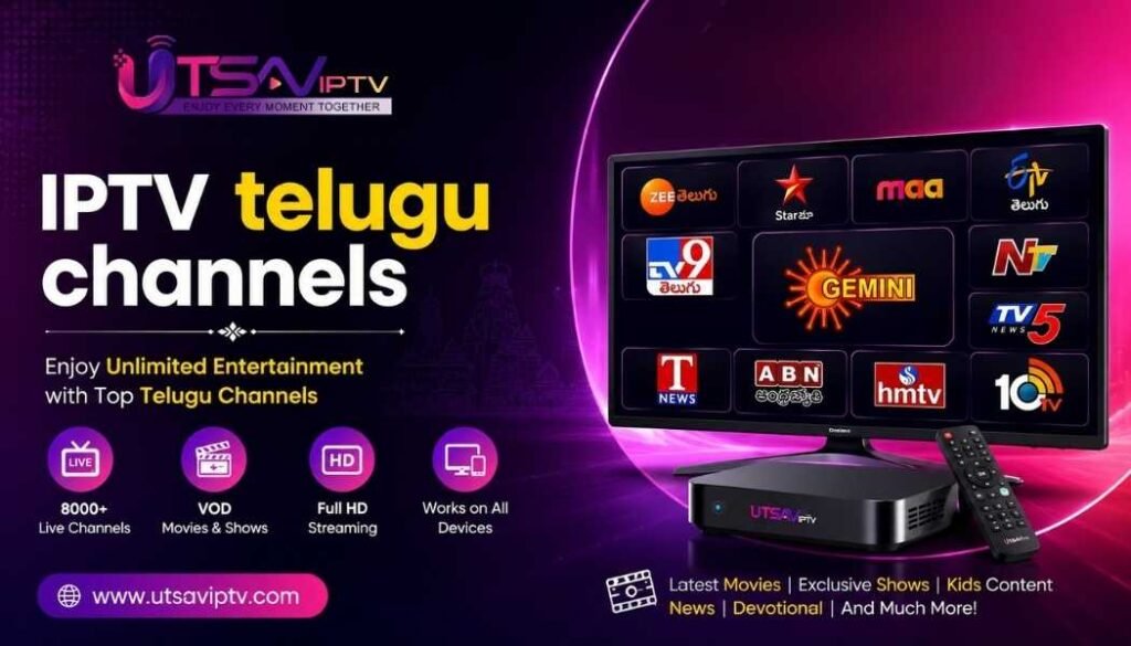 IPTV Telugu channels