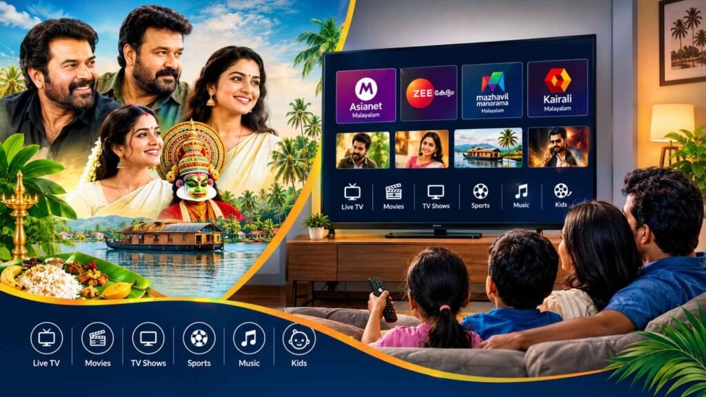 Malayalam IPTV Channels USA